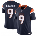 Men's Denver Broncos #9 Talanoa Hufanga Navy 2025 F.U.S.E. Alternate Vapor Limited Football Stitched Jersey