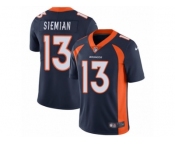 Men's Nike Denver Broncos #13 Trevor Siemian Vapor Untouchable Limited Navy Blue Alternate NFL Jersey