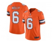 Men's Nike Denver Broncos #6 Chad Kelly Limited Orange Rush NFL Jersey