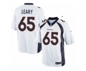 Men's Nike Denver Broncos #65 Ronald Leary Limited White NFL Jersey