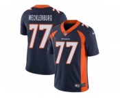 Men's Nike Denver Broncos #77 Karl Mecklenburg Vapor Untouchable Limited Navy Blue Alternate NFL Jersey