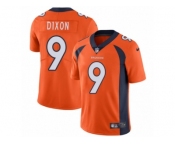 Men's Nike Denver Broncos #9 Riley Dixon Vapor Untouchable Limited Orange Team Color NFL Jersey