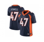 Nike Denver Broncos #47 Josey Jewell Navy Blue Alternate Men Stitched NFL Vapor Untouchable Limited Jersey