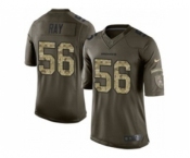 nike nfl jerseys denver broncos #56 shane ray army green[nike Limited Salute To Service]