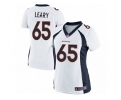 Women's Nike Denver Broncos #65 Ronald Leary Limited White NFL Jersey