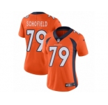 Women's Nike Denver Broncos #79 Michael Schofield Vapor Untouchable Limited Orange Team Color NFL Jersey