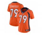 Women's Nike Denver Broncos #79 Michael Schofield Vapor Untouchable Limited Orange Team Color NFL Jersey