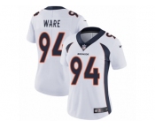 Women's Nike Denver Broncos #94 DeMarcus Ware Vapor Untouchable Limited White NFL Jersey