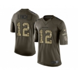 Youth Nike Denver Broncos #12 Paxton Lynch Green Stitched NFL Limited Salute to Service Jersey[Lynch]
