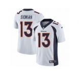 Youth Nike Denver Broncos #13 Trevor Siemian Vapor Untouchable Limited White NFL Jersey