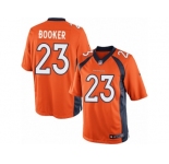 Youth Nike Denver Broncos #23 Devontae Booker Limited Orange Team Color NFL Jersey
