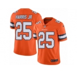 Youth Nike Denver Broncos #25 Chris Harris Jr Limited Orange Rush NFL Jersey