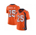 Youth Nike Denver Broncos #25 Chris Harris Jr Vapor Untouchable Limited Orange Team Color NFL Jersey