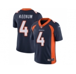 Youth Nike Denver Broncos #4 Case Keenum Blue Alternate Stitched NFL Vapor Untouchable Limited Jersey
