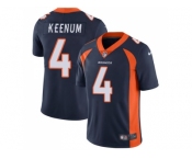 Youth Nike Denver Broncos #4 Case Keenum Blue Alternate Stitched NFL Vapor Untouchable Limited Jersey
