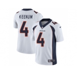 Youth Nike Denver Broncos #4 Case Keenum White Stitched NFL Vapor Untouchable Limited Jersey