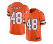 Youth Nike Denver Broncos #48 Shaquil Barrett Limited Orange Rush NFL Jersey