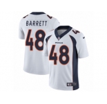 Youth Nike Denver Broncos #48 Shaquil Barrett Vapor Untouchable Limited White NFL Jersey