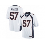 Youth Nike Denver Broncos #57 Demarcus Walker Limited White NFL Jersey