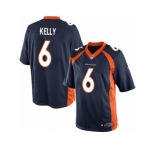 Youth Nike Denver Broncos #6 Chad Kelly Limited Navy Blue Alternate NFL Jersey