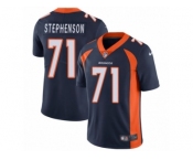 Youth Nike Denver Broncos #71 Donald Stephenson Vapor Untouchable Limited Navy Blue Alternate NFL Jersey