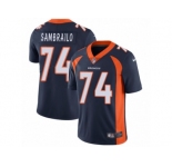 Youth Nike Denver Broncos #74 Ty Sambrailo Vapor Untouchable Limited Navy Blue Alternate NFL Jersey