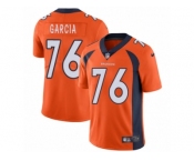 Youth Nike Denver Broncos #76 Max Garcia Vapor Untouchable Limited Orange Team Color NFL Jersey