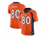 Youth Nike Denver Broncos #80 Jake Butt Vapor Untouchable Limited Orange Team Color NFL Jersey