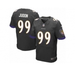 Men Nike Baltimore Ravens #99 Matt Judon Elite Black Alternate NFL Jersey