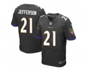 Nike Baltimore Ravens #21 Tony Jefferson Black Alternate Men's Stitched NFL New Elite Jersey