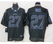 nike nfl jerseys baltimore ravens #27 ray rice black[Elite lights out]