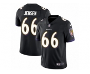 Men Nike Baltimore Ravens #66 Ryan Jensen Black Alternate Vapor Untouchable Limited Player NFL Jersey