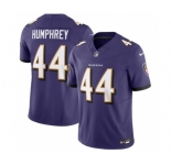 Men's Baltimore Ravens #44 Marlon Humphrey Purple 2023 F.U.S.E Vapor Jersey