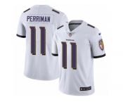 Men's Nike Baltimore Ravens #11 Breshad Perriman Vapor Untouchable Limited White NFL Jersey