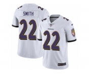 Men's Nike Baltimore Ravens #22 Jimmy Smith Vapor Untouchable Limited White NFL Jersey