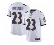 Men's Nike Baltimore Ravens #23 Tony Jefferson Vapor Untouchable Limited White NFL Jersey