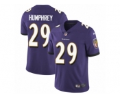 Men's Nike Baltimore Ravens #29 Marlon Humphrey Vapor Untouchable Limited Purple Team Color NFL Jersey