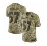Men's Nike Baltimore Ravens #57 C.J. Mosley Limited Camo 2018 Salute to Service NFL Jersey