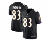 Nike Baltimore Ravens #83 Willie Snead IV Black Alternate Men Stitched NFL Vapor Untouchable Limited Jersey