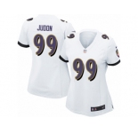 Women Nike Baltimore Ravens #99 Matt Judon Game White NFL Jersey
