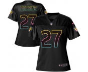 Women's Nike Ravens #27 J.K. Dobbins Black  NFL Fashion Game Jersey