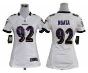 nike women nfl jerseys baltimore ravens #92 ngata white[nike]