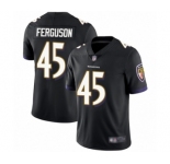 Youth Baltimore Ravens #45 Jaylon Ferguson Black Alternate Vapor Untouchable Limited Player Football Jersey