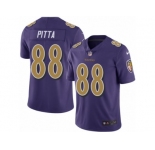 Youth Nike Baltimore Ravens #88 Dennis Pitta Limited Purple Rush NFL Jersey