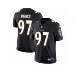 Youth Nike Baltimore Ravens #97 Michael Pierce Black Alternate Vapor Untouchable Limited Player NFL Jersey