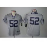 nike youth nfl jerseys baltimore ravens #52 r.lewis grey[nike lights out]