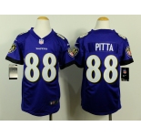 nike youth nfl jerseys baltimore ravens #88 pitta purple[nike]