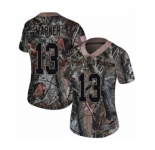 Women's Nike Los Angeles Rams #13 Kurt Warner Camo Rush Realtree Limited NFL Jersey