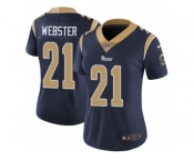 Women's Nike Los Angeles Rams #21 Kayvon Webster Vapor Untouchable Limited Navy Blue Team Color NFL Jersey