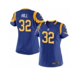 Women's Nike Los Angeles Rams #32 Troy Hill Limited Royal Blue Alternate NFL Jersey